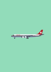 Swissair DC-8!