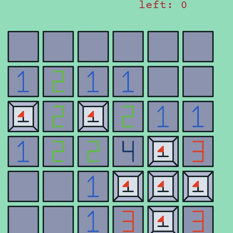 Minesweeper by @mario92233