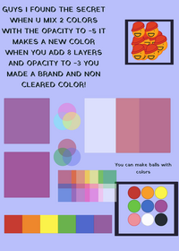 New mixing colors