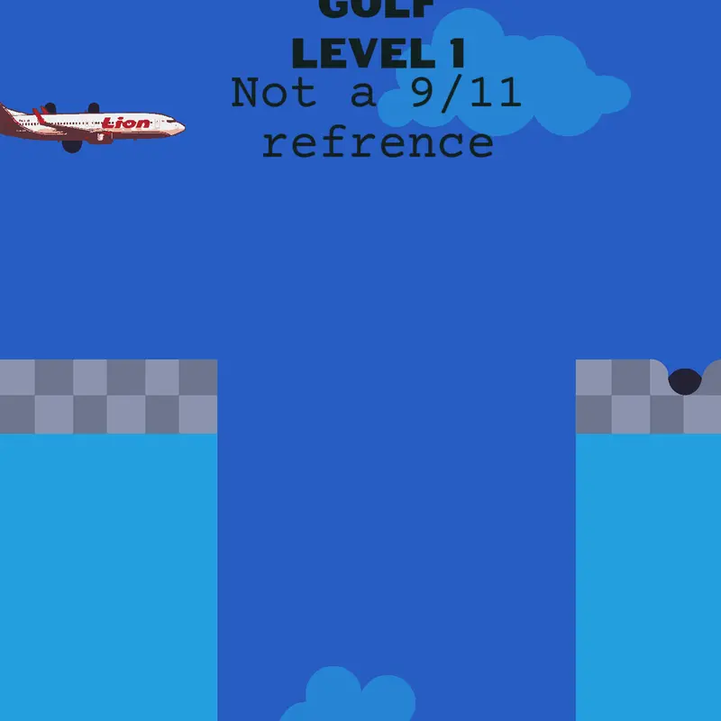 Plane golf by @Dishub_theplen
