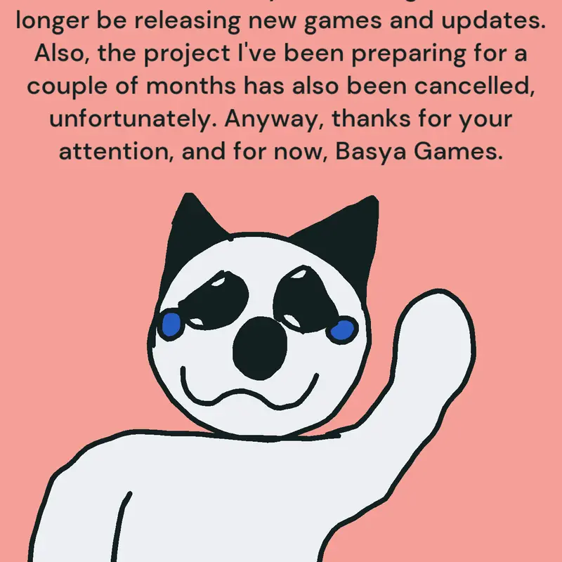 Goodbye 👋 by @Basya_game