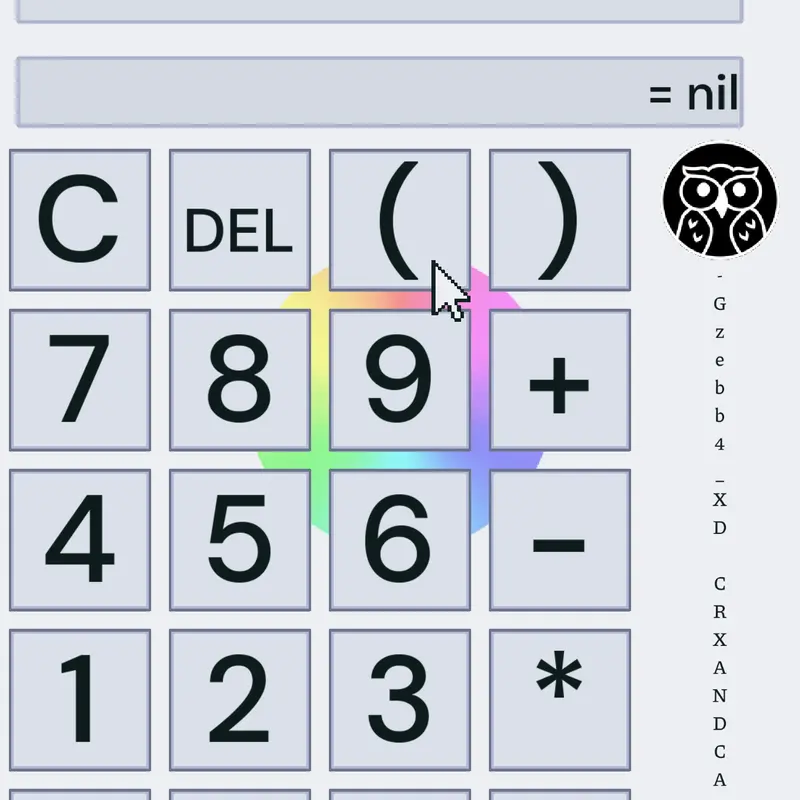 Calculator by @-Gzebb4_XDMCRXANDCASTLE-