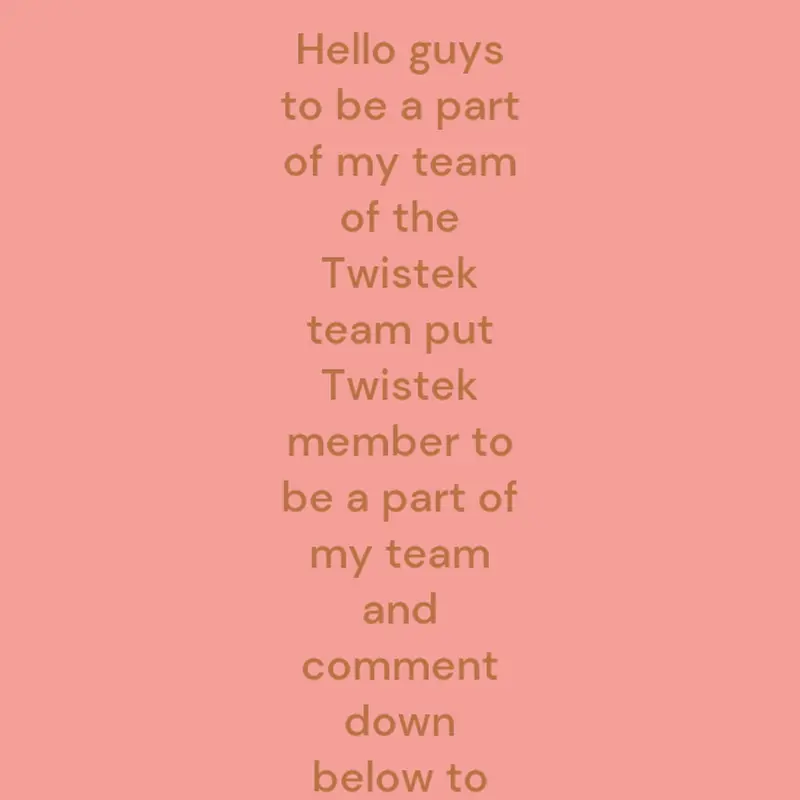 Join my team by @Twistek_Official
