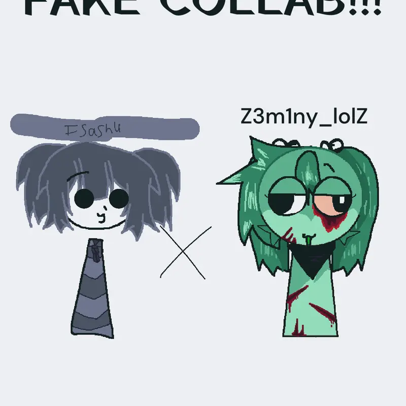Fake collab with person yayayayyay!! by @Musashi_Ace_Fan