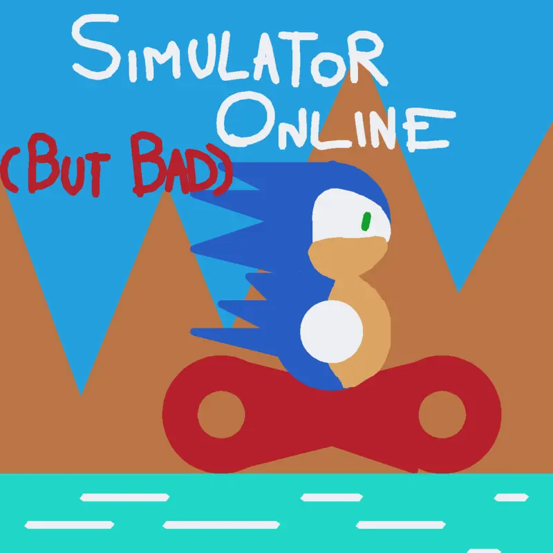 Sonic Racing Simulator But Bad by @CharacterGameStudio