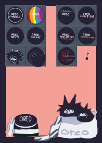 Miss circle Oreo