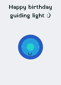 Happy birthday guiding light