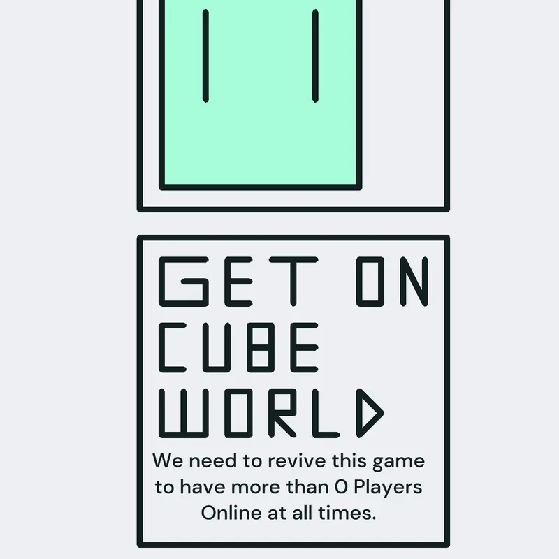 SAVE CUBE WORLD by @CoolkidGaming_Offical