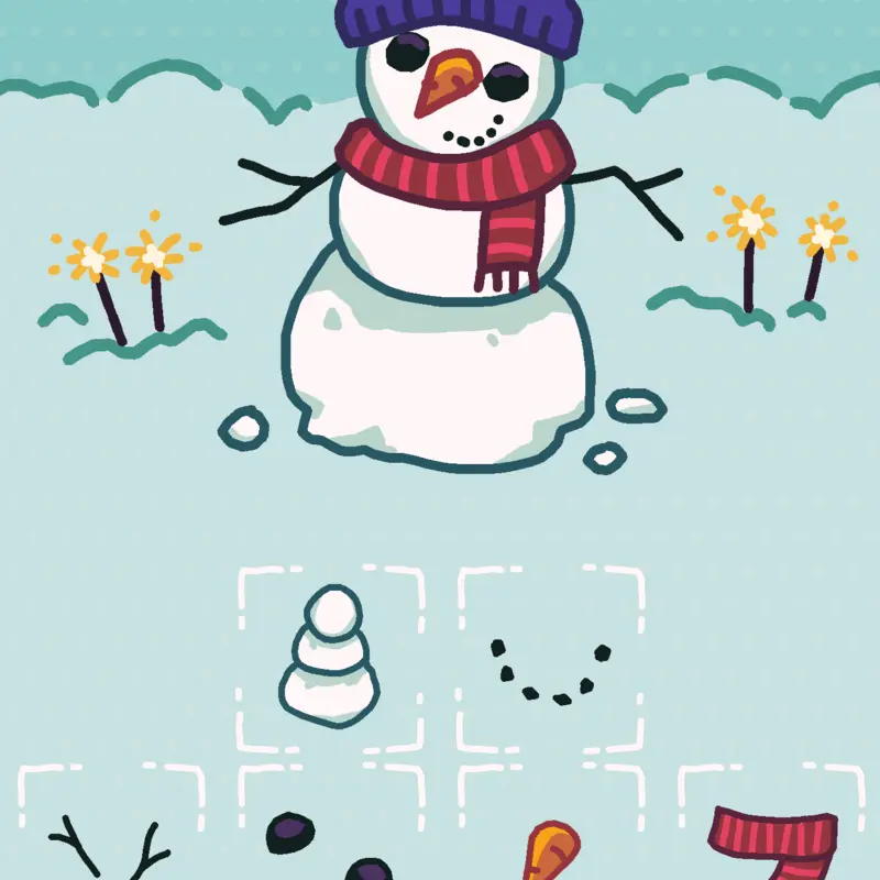 Nice snowman you got there neighbor by @KidMiloBattenfield
