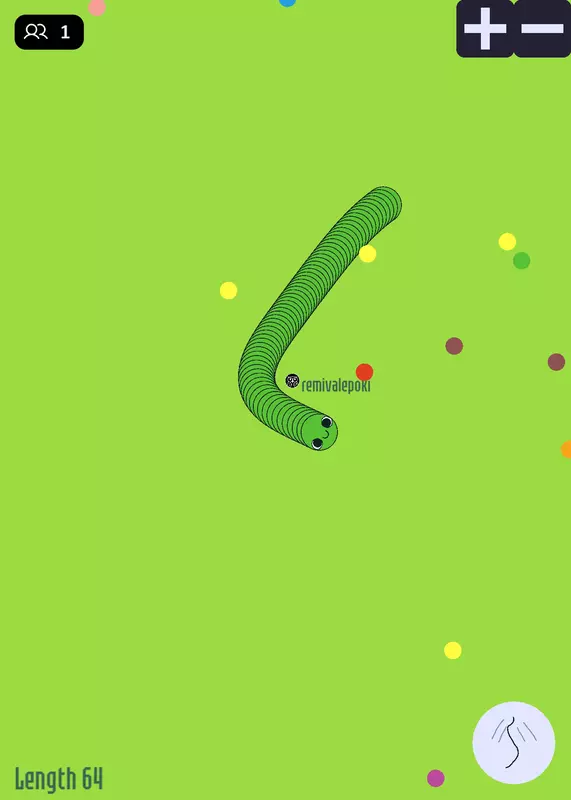Slither zone Fun worm. Io by @remivalepoki
