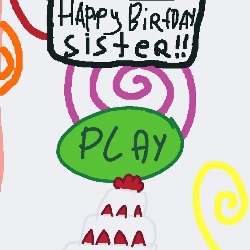It's youre sisters birthday! Right?... by @GummyPuff