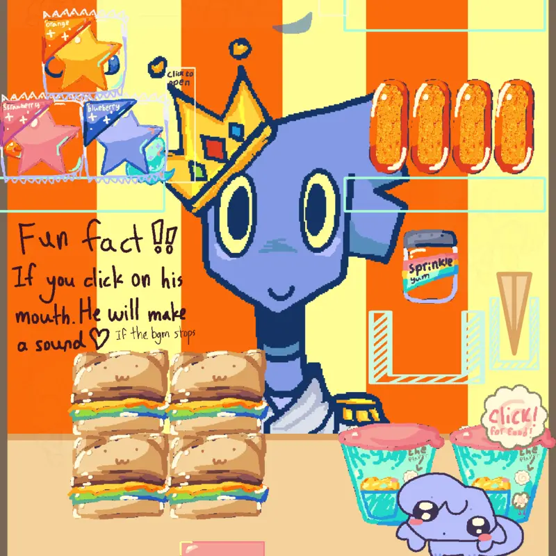 hahaha sallius mukbang so cute😍😍 by @GoldlyPie