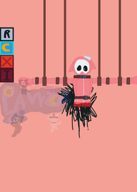 Gave pink bucket guy dogday execution type...