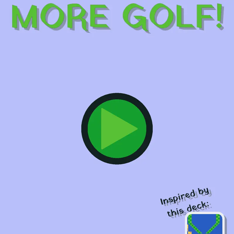 More Golf! by @Ddonart