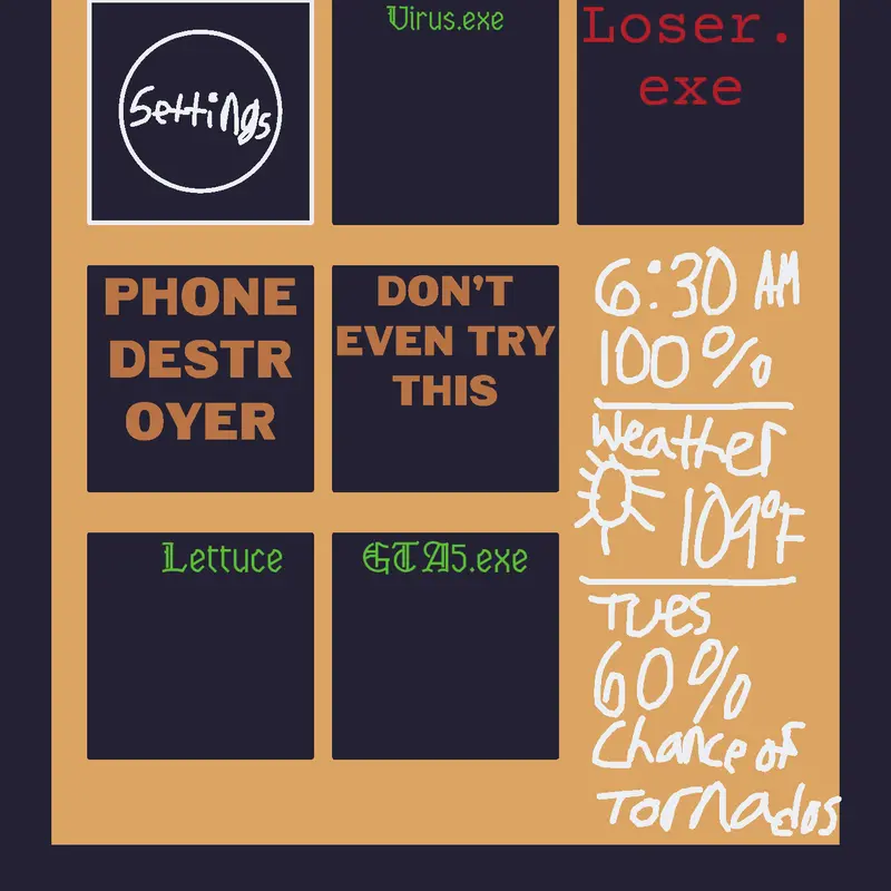 My Awesome Phone by @Whit_The_Man