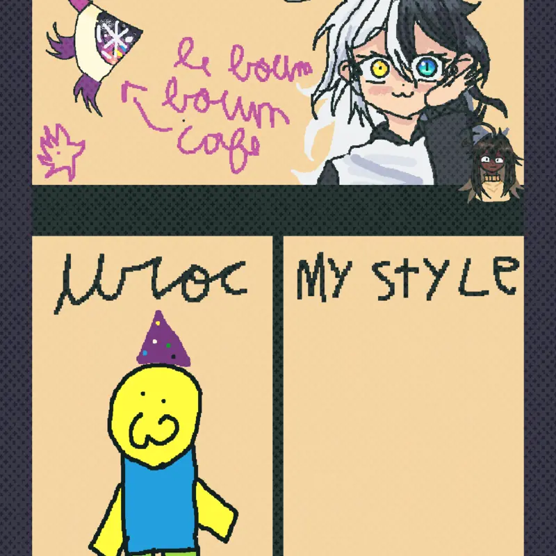PLS DRAW MY OCCCCC by @PAERTY_NOOB
