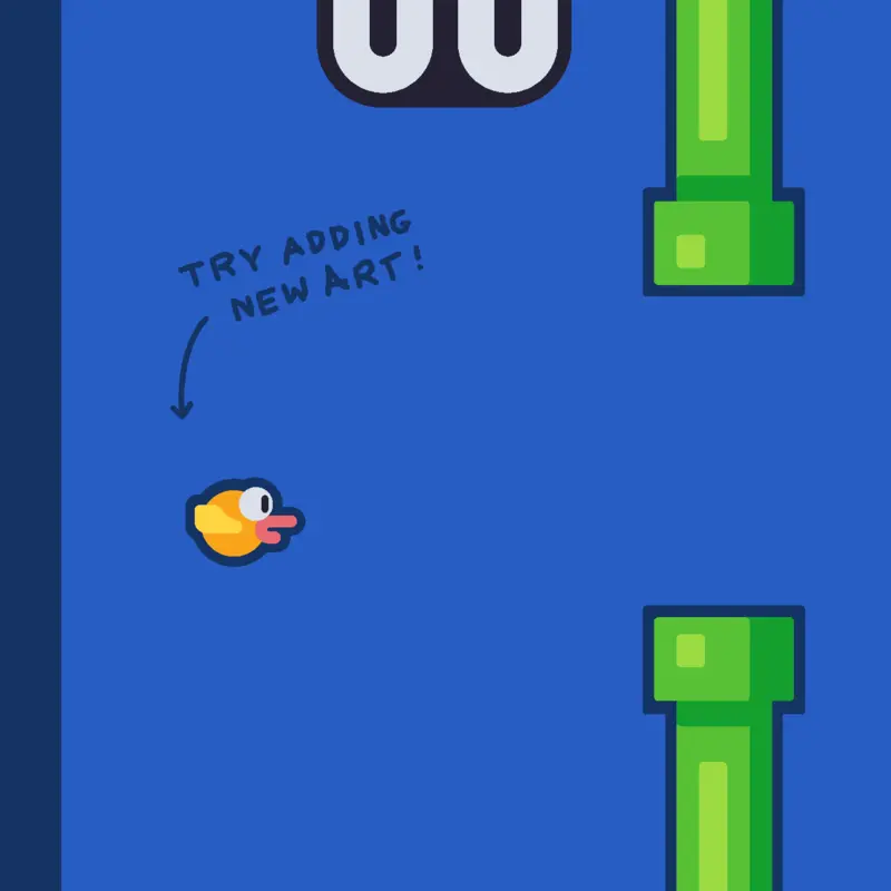 Flappy bird by @otuzbir3131