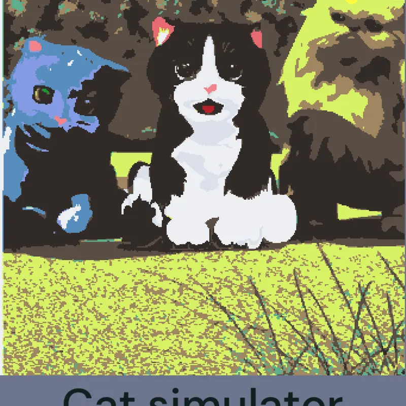 Cat simulator knock all objects or foods by @PickaxeStudios
