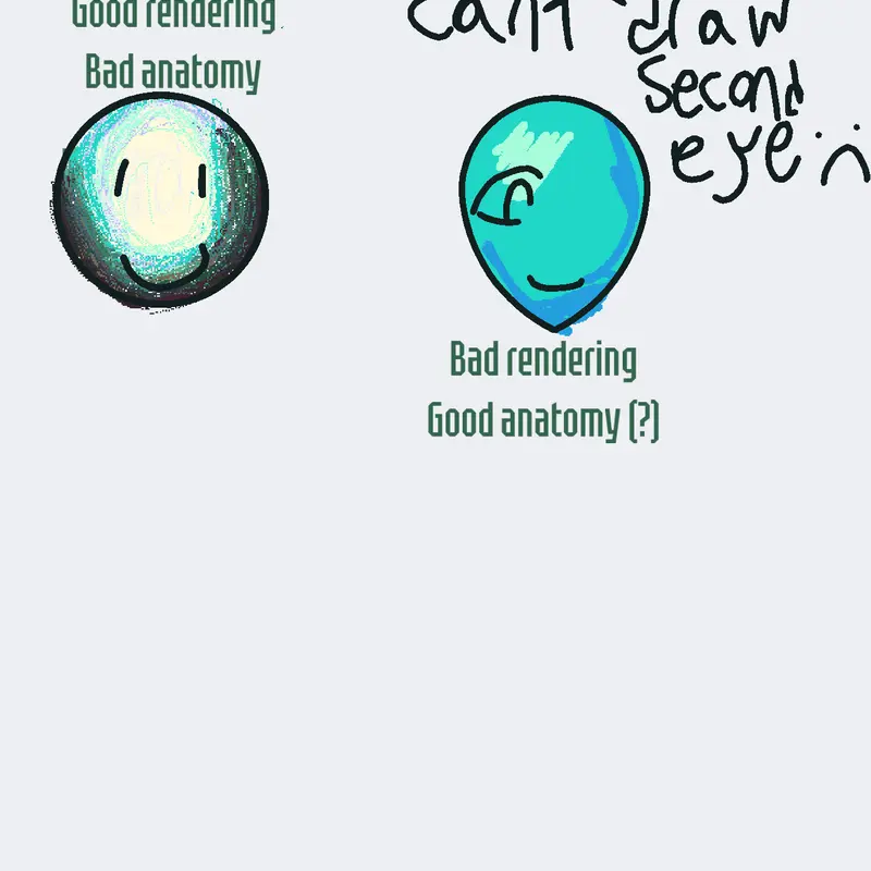 Bad anatomy good rending by @IStoleYourPotato_XD