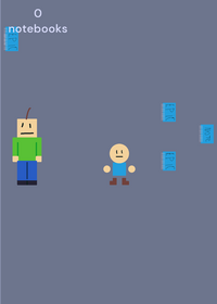 Chaotic baldi game