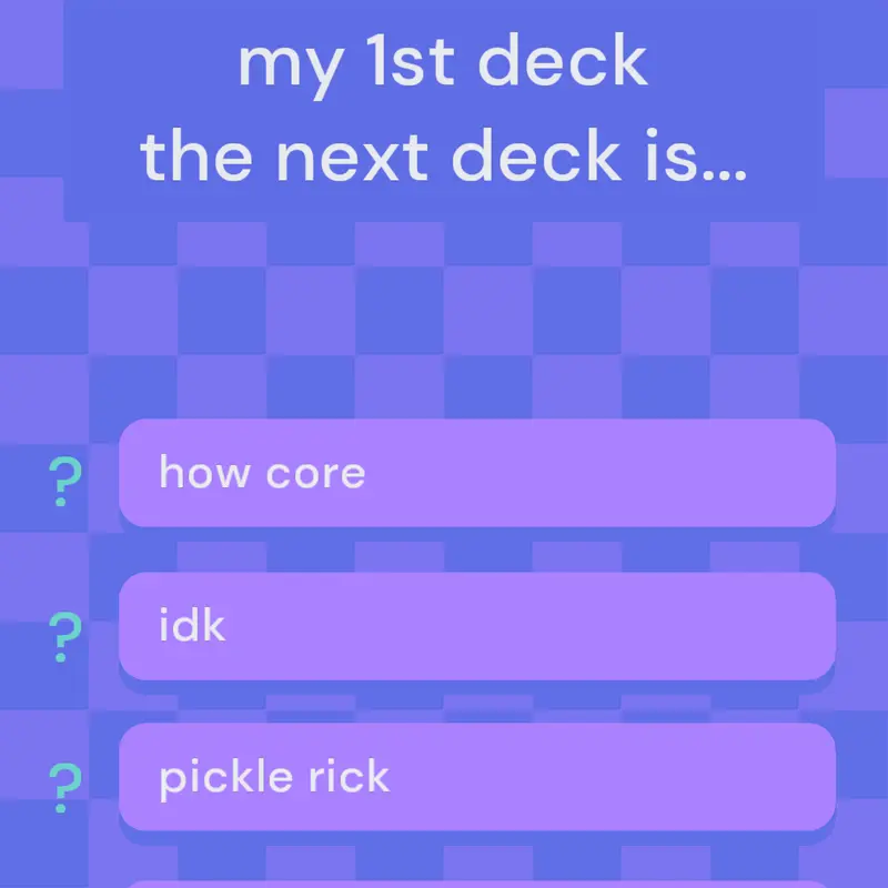 first deck by @heydoody