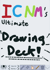 A drawing deck!
