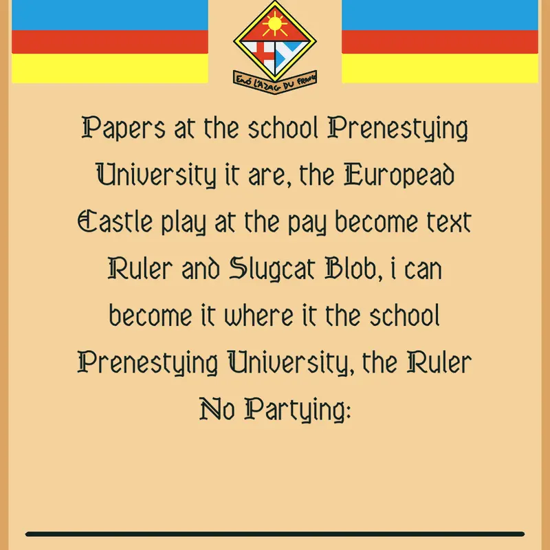 The Prenestying University by @Creeper_Astenia