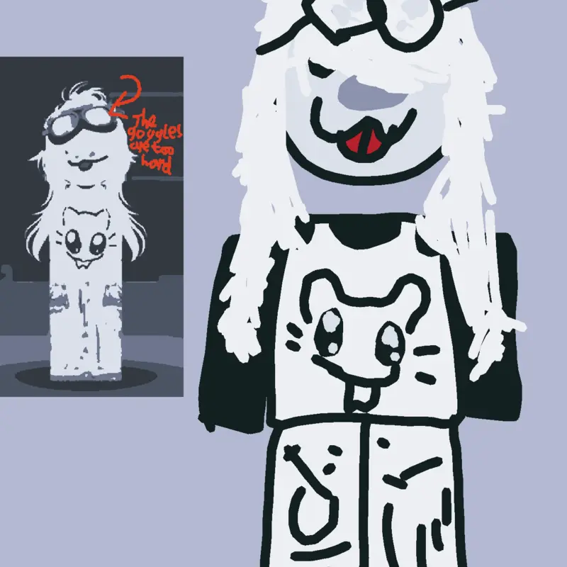My avatar but as art by @Marcin8531