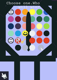 Marble race celebrating 6 followers