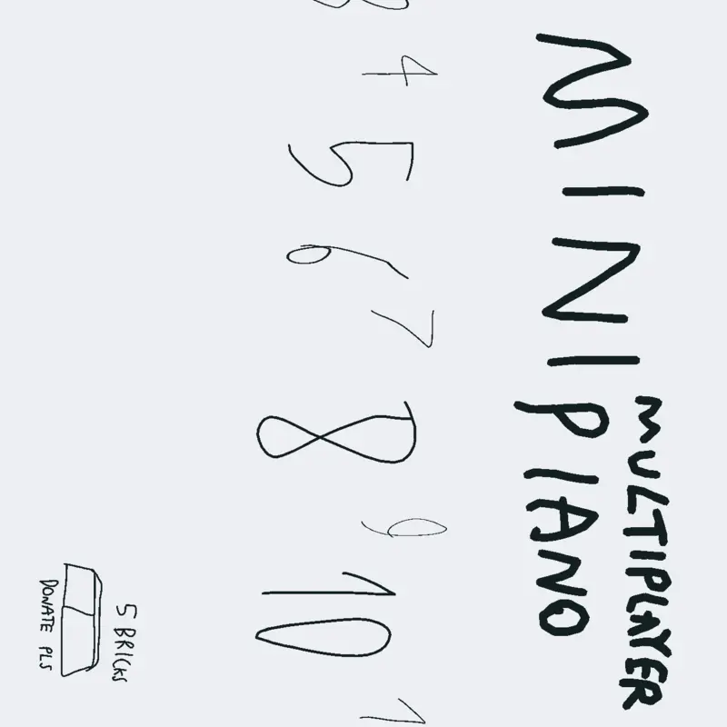 Mini Piano! (Multiplayer) by @TheodoroNice