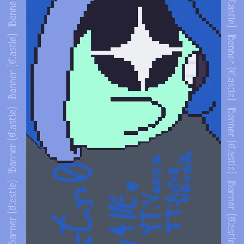Dandy’s World Banner, Castle Banner by @4str0_l34d3r0fsp4c3