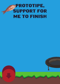 Fish trampoline, prototipe