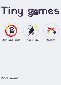 Tiny games