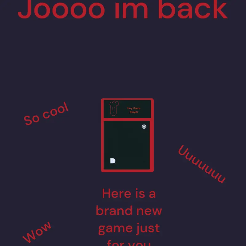 Game by @lalaje