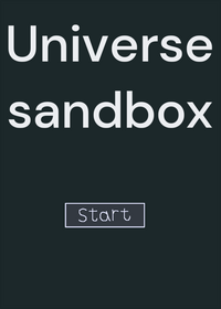 Universe sandbox