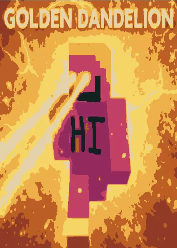The Golden dandelion animation by @mercutato