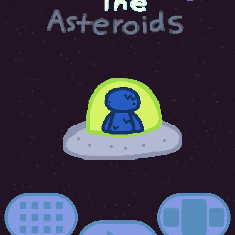 Traversing The Asteroids by @GameProgrammer23