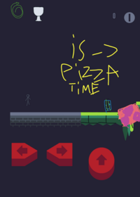 Pizza tower. Is. Pizza. Timer