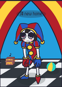 digital circus end theme in a music box...