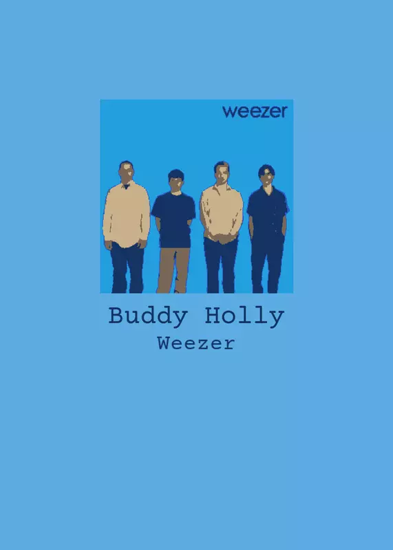 Buddy Holly - Weezer (Castle Cover) by @IheartDaftNIN