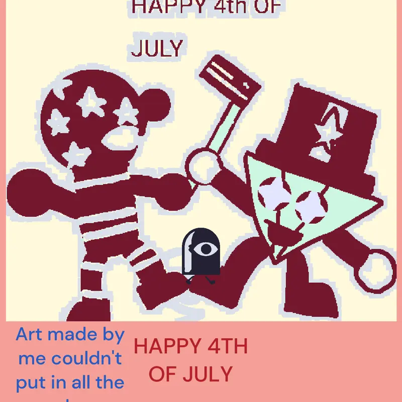 Happy 4th of july:) by @Cool_guy8