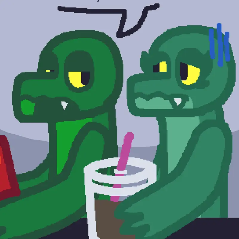 Drink the Delicious Milkshake by @ThatOne_Alligator