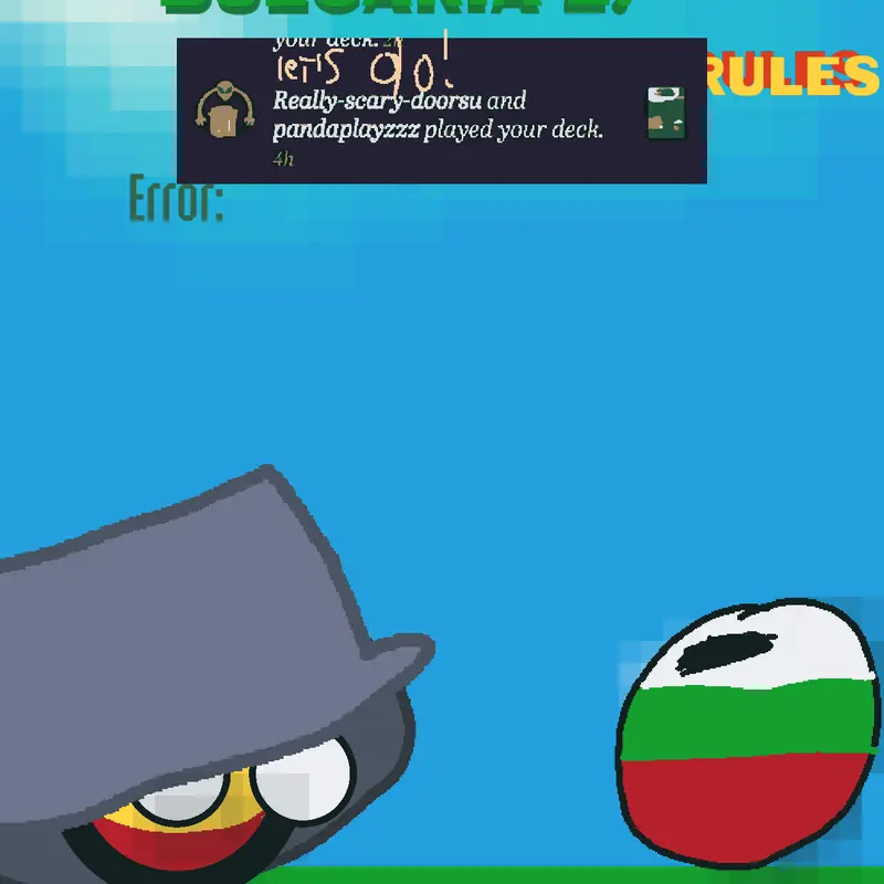 Game by @PartofSlaviaBulgaria