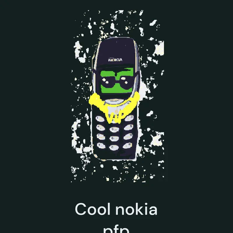 Cool nokia pfp! by @TheCoolestNokia