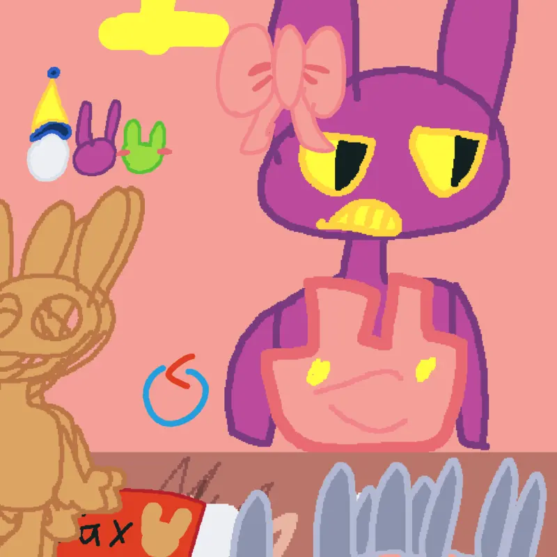 jax gets mukbang by @rabbitguy