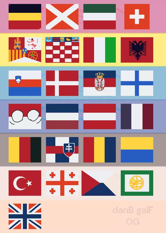 Flag band by @Francisco2026Pyramixed