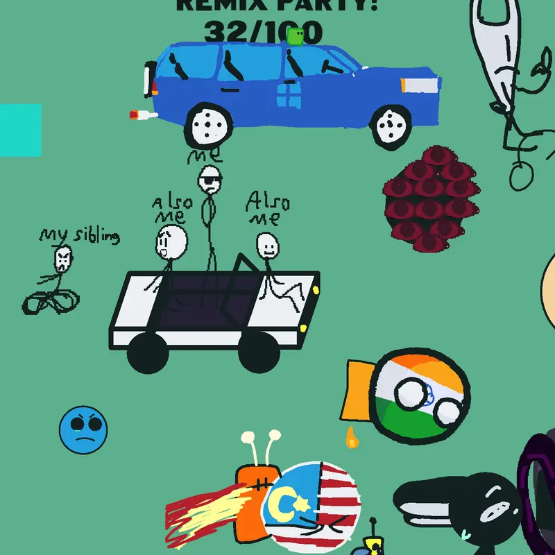 very absurd remix party. by @rush307