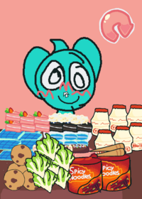 Sky eat make foods