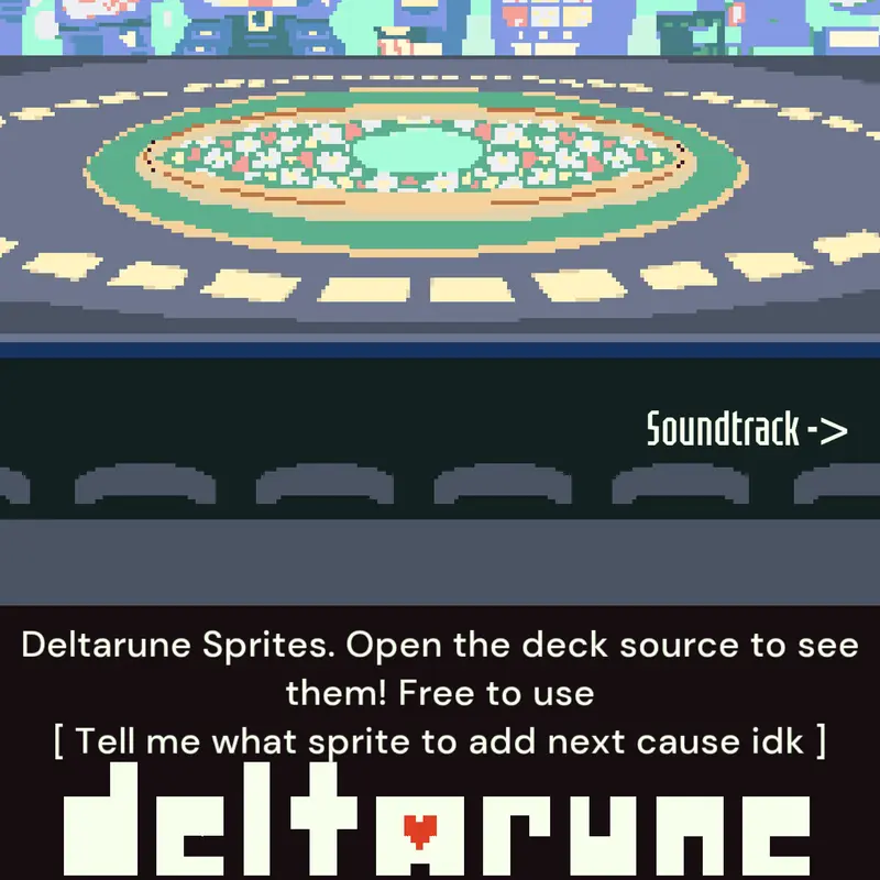 DeltaRune Sprites by @RalseiMobility