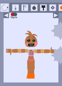 Toy Chica ragdoll thingy that i made
